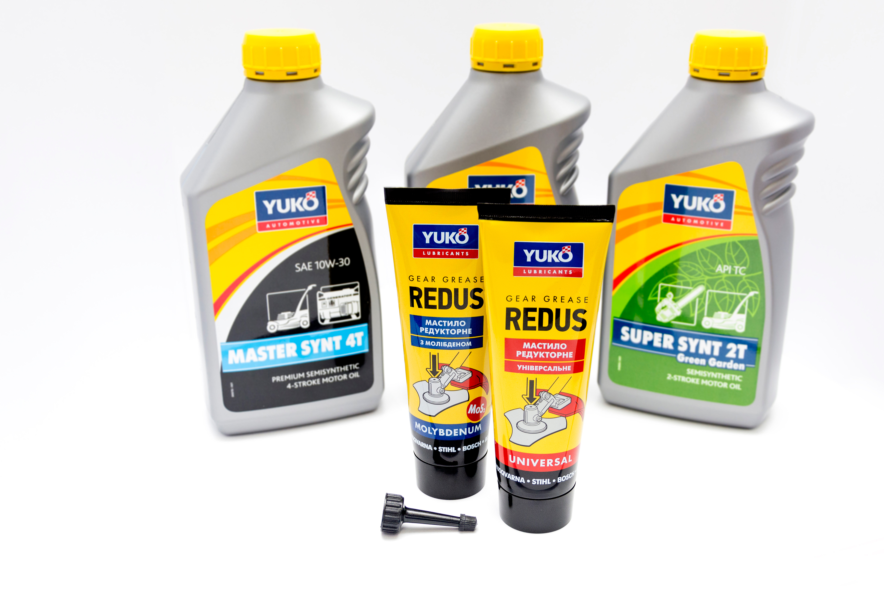 YUKO REDUS - NEW gear greases for garden equipment