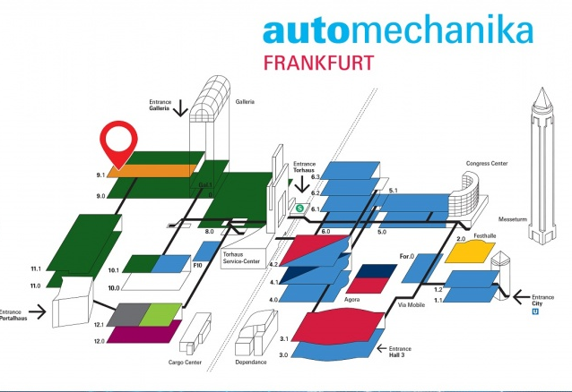 YUKO - запрошує на виставку Automechanika Frankfurt 2018