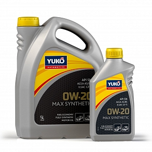 MAX SYNTHETIC 0W-20